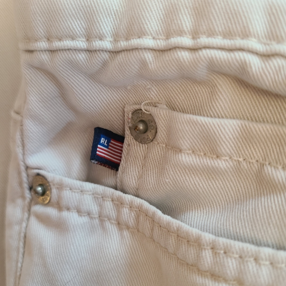 Vintage 90s Ralph Lauren Polo Jeans Co. High Rise Straight Saturday Jean, Size 4 - Picture 6 of 13